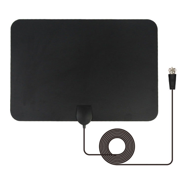 AN-1003 5dBi/25dBi Indoor HDTV Antenna, VHF170-230/UHF470-862MHz(Black)