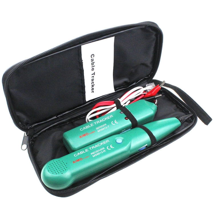 BSIDE MS6812 RJ11 & RJ45 Telephone Line Cable Tracker, Including Sender & Receiver, MS6812
