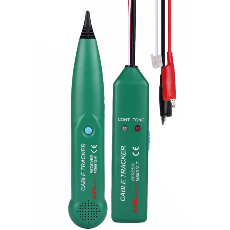 BSIDE MS6812 RJ11 & RJ45 Telephone Line Cable Tracker, Including Sender & Receiver, MS6812