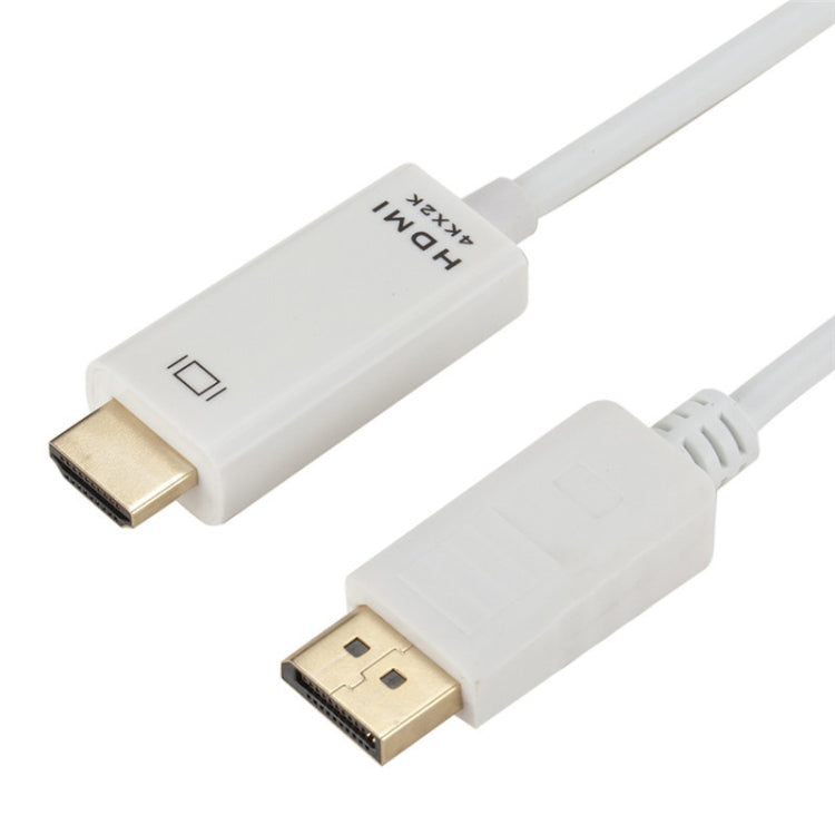 4K x 2K DP to HDMI Converter Cable, Cable Length: 1.8m(White)