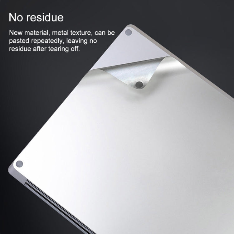 4 in 1 Notebook Shell Protective Film Sticker Set for Microsoft Surface Laptop 3 13.5 inch, For Surface Laptop 3 13.5 inch