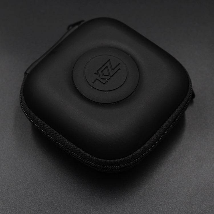 KZ Data Wire Charger Earphone Portable PU Receiving Case(Black)