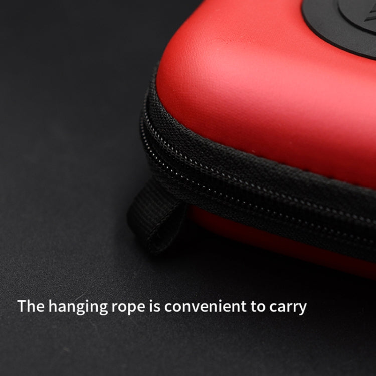 KZ Data Wire Charger Earphone Portable PU Receiving Case(Black)