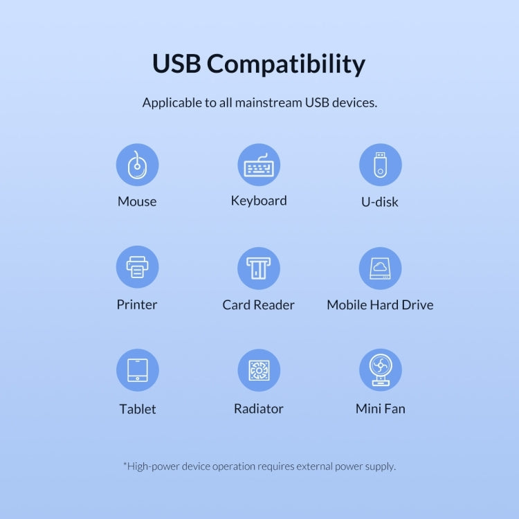 3019 4 x USB 3.0 to USB 3.0 Aluminum Alloy HUB Adapter with LED Indicator (Silver Grey)