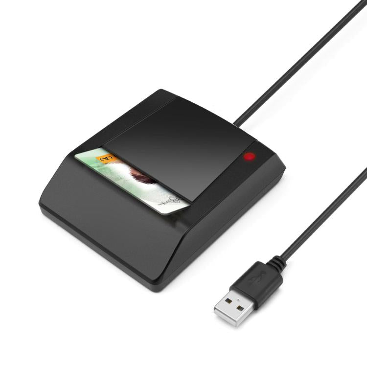ROCKETEK RT-SCR4 CAC IC SIM Chip Smart Card Reader, RT-SCR4