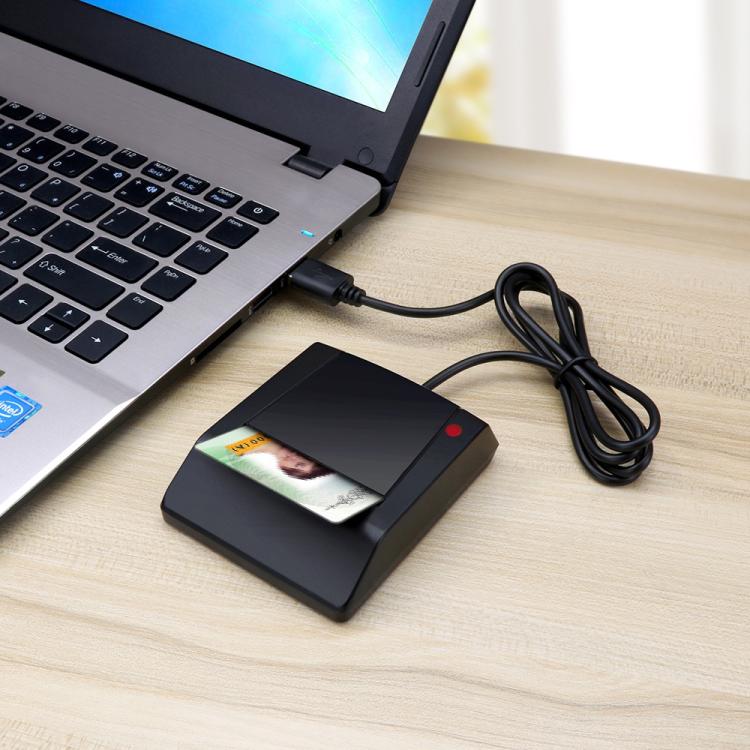 ROCKETEK RT-SCR4 CAC IC SIM Chip Smart Card Reader, RT-SCR4