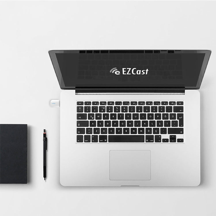 EZCast EZC-5200BS 600Mbps Dual Band WiFi + Bluetooth USB 2.0 Wireless Adapter (White)