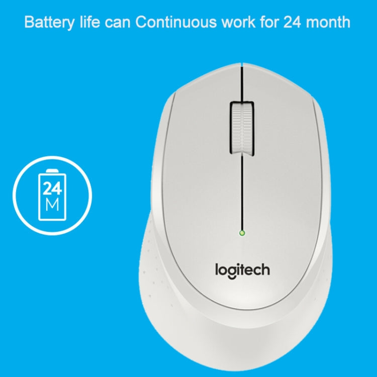 Logitech M330 Wireless Optical Mute Mouse with Micro USB Receiver
