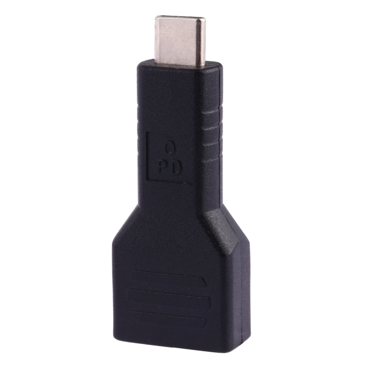 Big Square USB to Type-C Male Power Adapter For Lenovo Thinkpad / ThinkBook / Xiaoxin, Big Square USB to Type-C