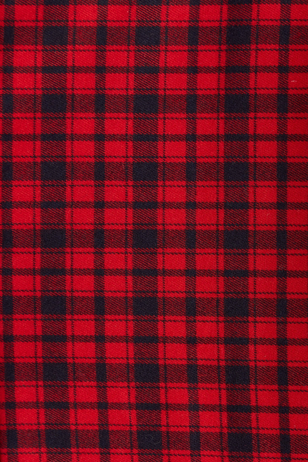 Louche Peppi Winter Gingham Midi Dress Red