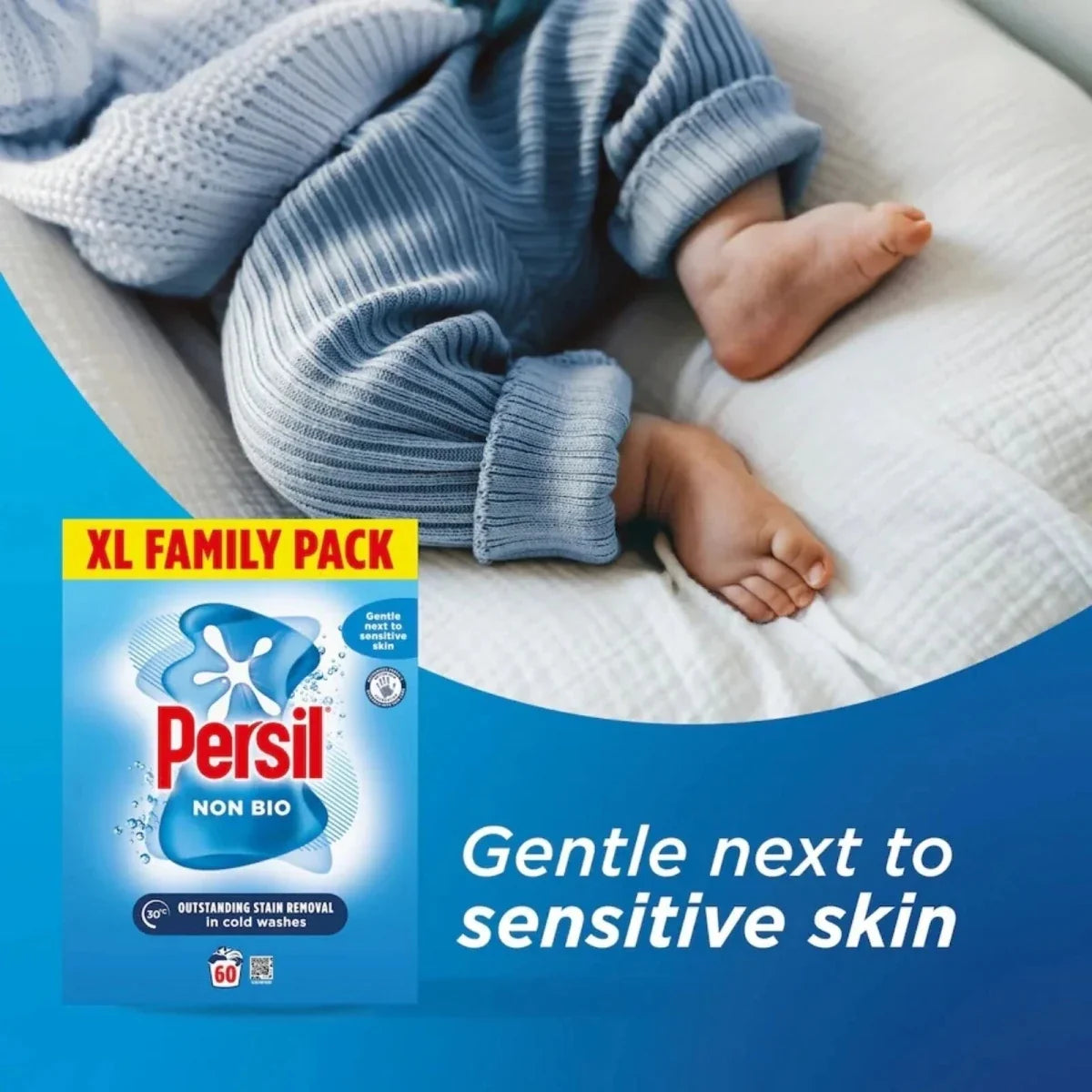 Persil Non Bio Washing Powder 60 Washes 3 Kg