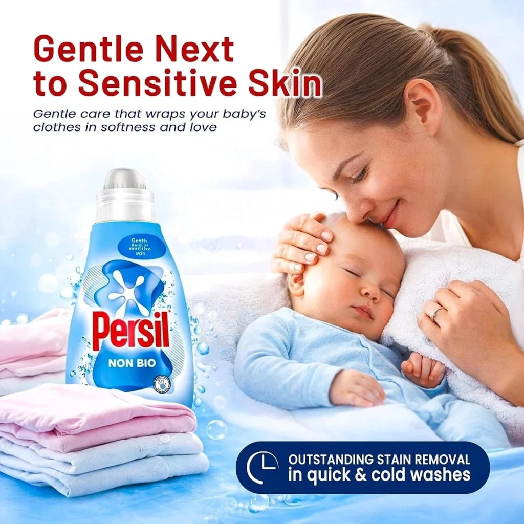 Persil Non Bio Liquid Laundry Detergent 24 Washes 648 ml