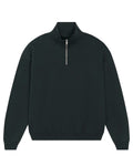 Organic Boxy Quarter Zip Sweatshirt: Unisex