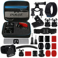 PULUZ 24-in-1 Bike Mount Accessory Kit with EVA Case for Action Cameras