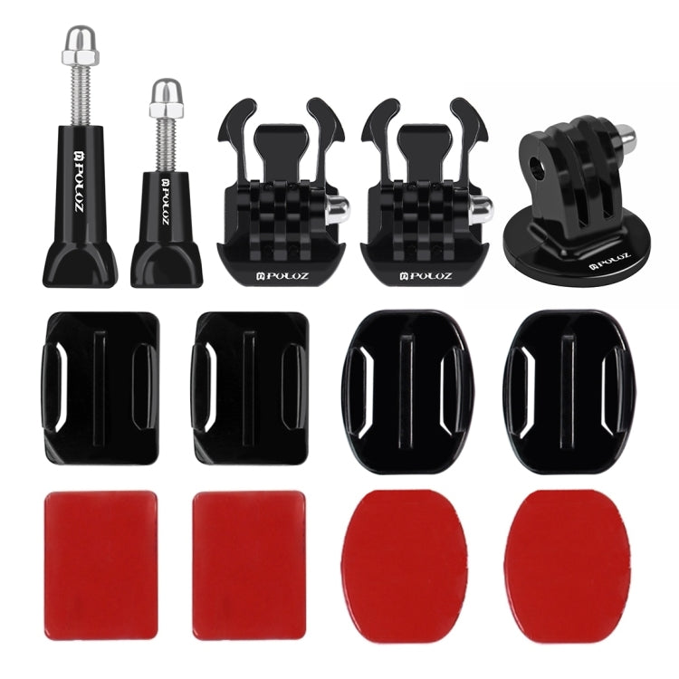 PULUZ 24-in-1 Bike Mount Accessory Kit with EVA Case for Action Cameras