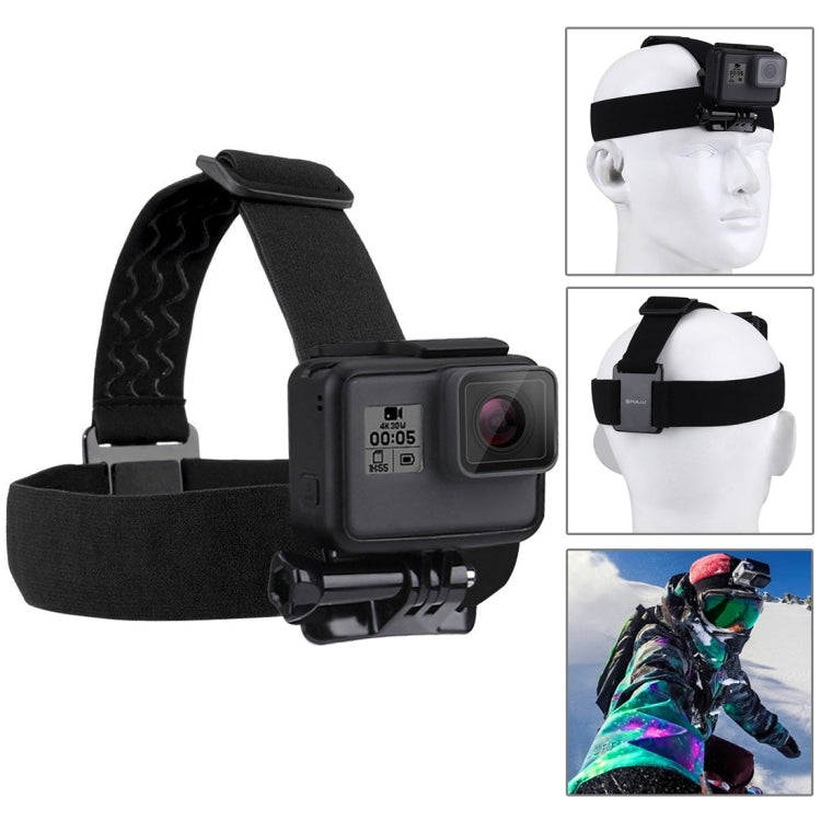 PULUZ 53 in 1 Ultimate Combo Kit with Orange EVA Case for GoPro & Action Cameras