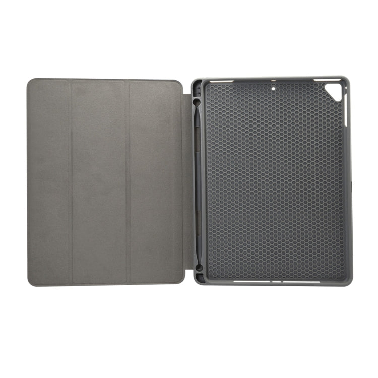Marble Texture Pattern Horizontal Flip Case for iPad 9.7 (2018) , with Three-folding Holder & Pen Slots, For iPad 9.7 (2018) & iPad Air & iPad Air 2 & iPad Pro 9.7 & iPad 9.7 2017, For iPad 9.7 (2018)