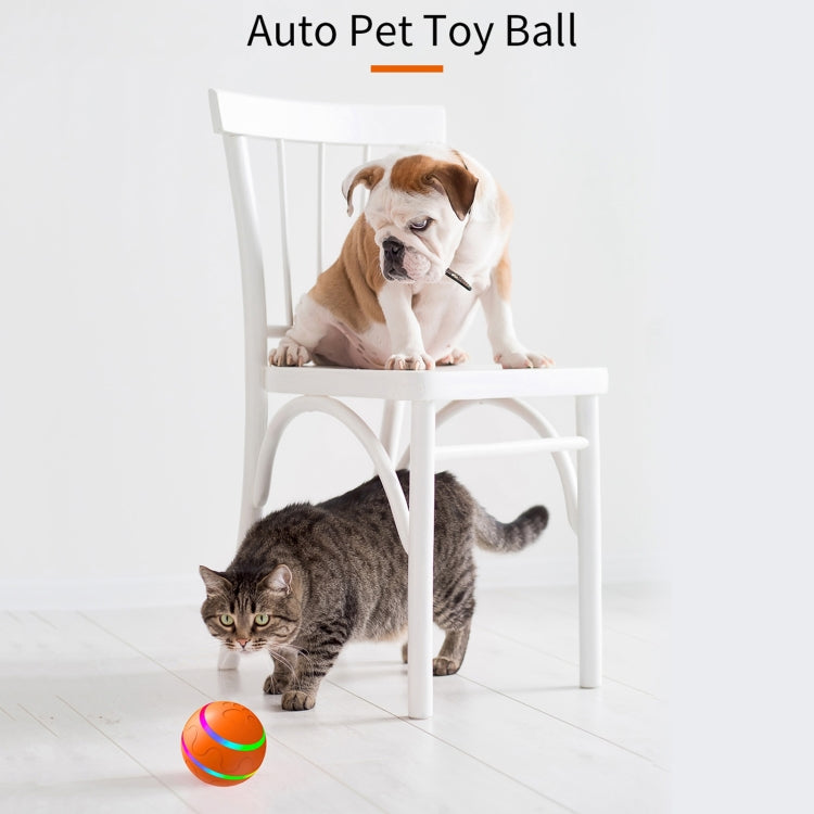 O1 Intelligent Auto Pet Toy Dog Training Luminous Ball, Auto, 8cm Auto