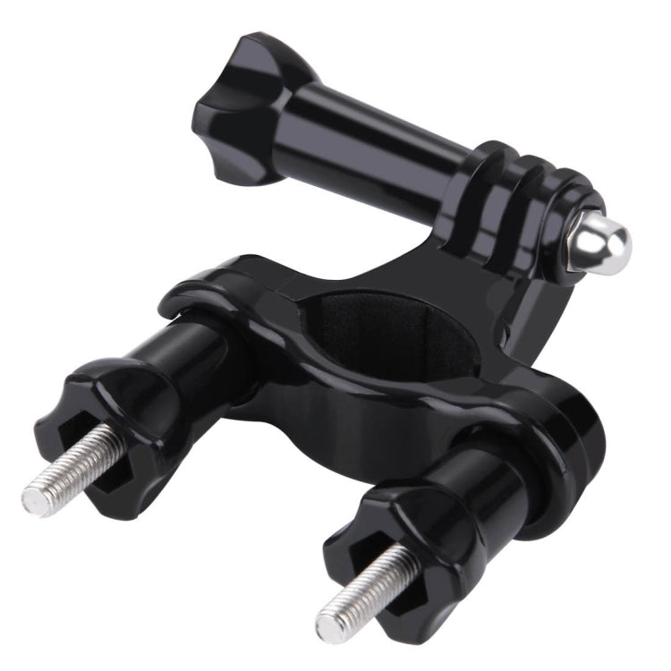PULUZ Universal Bike Handlebar Mount with Screw for GoPro Hero12 Black / Hero11 /10 /9 /8 /7 /6 /5, Insta360 Ace / Ace Pro, DJI Osmo Action 4, Black