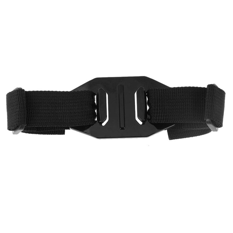 PULUZ Adjustable Helmet Strap Mount for GoPro HERO12/11/10/9 & Action Cameras