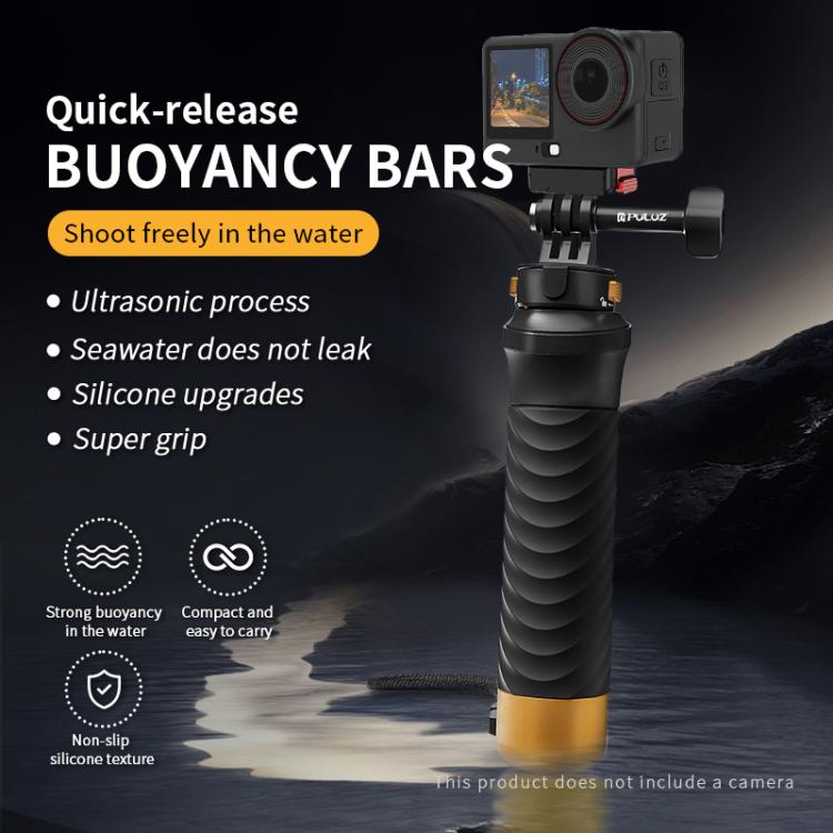 PULUZ Magnetic Quick Release Floating Handle Hand Grip, Floating Grip
