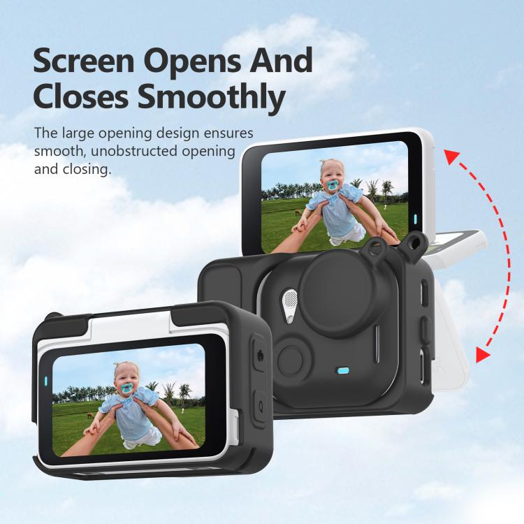 For Insta360 GO Ultra PULUZ 2 in 1 Silicone Expansion Module Body & Lens Cover, For Insta360 GO Ultra
