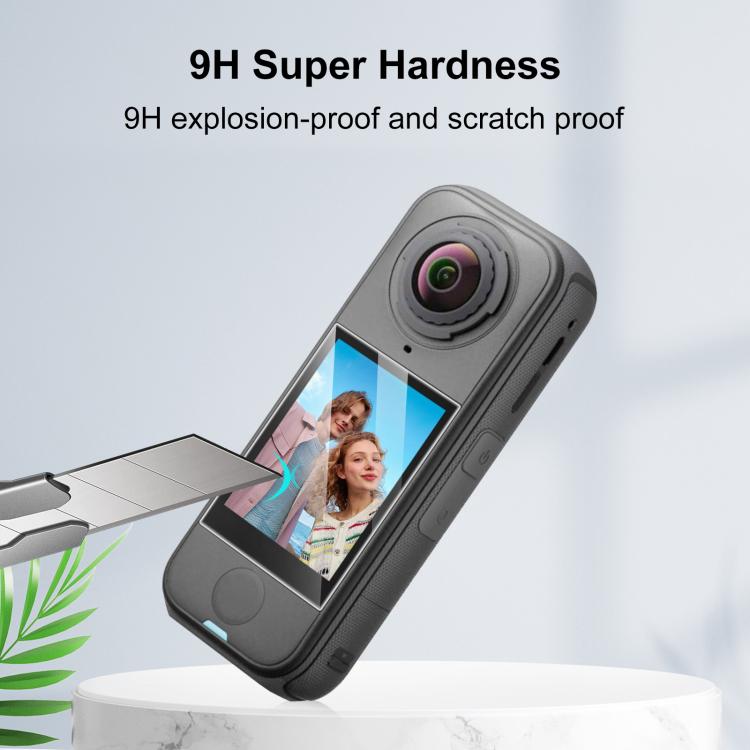 For Insta360 X4 Air PULUZ HD Screen Tempered Glass Film, For Insta360 X4 Air