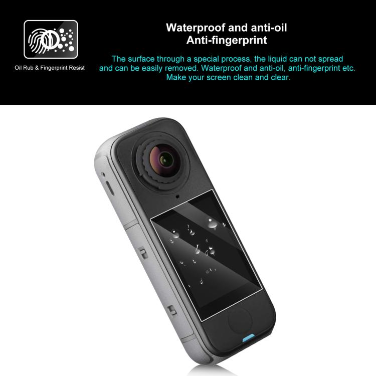 For Insta360 X4 Air PULUZ HD Screen Tempered Glass Film, For Insta360 X4 Air
