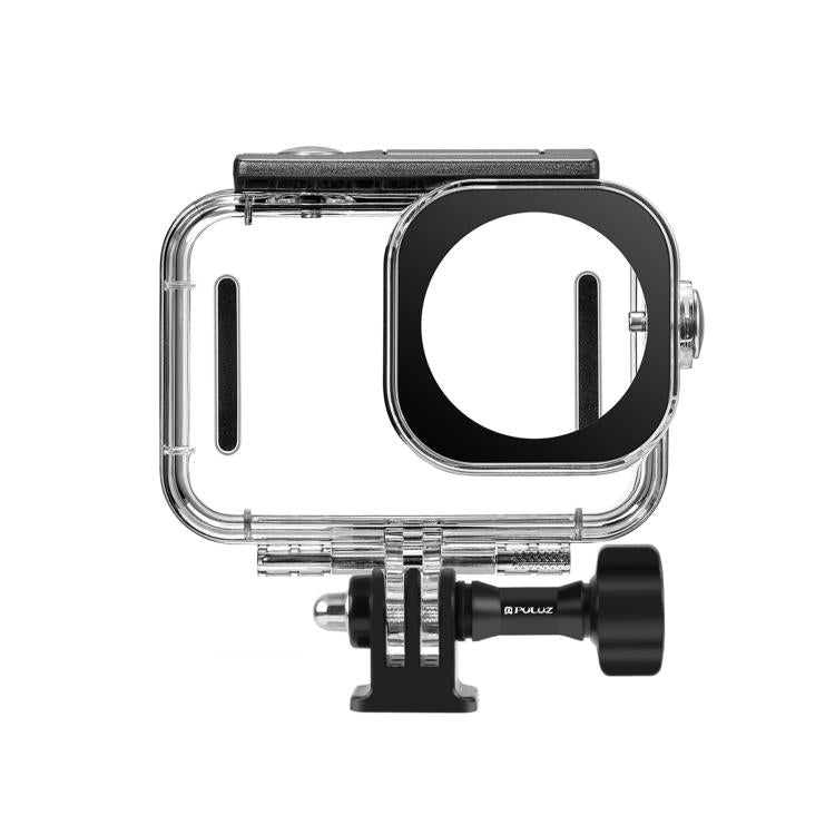 For DJI Osmo Action 6 PULUZ 60m / 196ft Underwater Waterproof Diving Shell with Invisible Adapter & Long Screw, Waterproof Shell