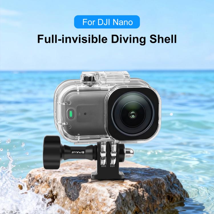 For DJI Osmo Nano PULUZ 45m Depth Waterproof Main Body Camera Case Diving Housing Underwater Cover, For DJI Osmo Nano