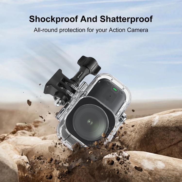 For DJI Osmo Nano PULUZ 45m Depth Waterproof Main Body Camera Case Diving Housing Underwater Cover, For DJI Osmo Nano