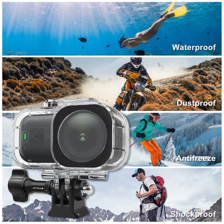 For DJI Osmo Nano PULUZ 45m Depth Waterproof Main Body Camera Case Diving Housing Underwater Cover, For DJI Osmo Nano