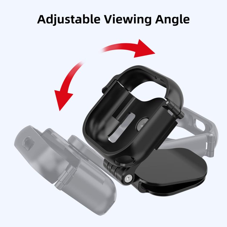 For Insta360 GO Ultra PULUZ Baseball Hat Clip Camera POV Vlog Mount, For Insta360 GO Ultra Hat Clip