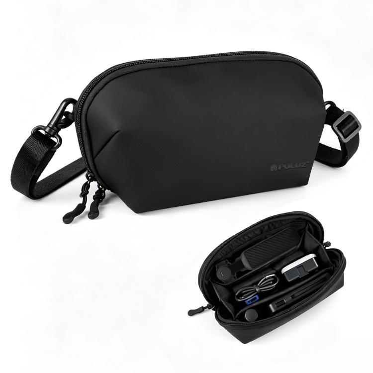 For DJI Osmo Pocket 4 / 3 PULUZ Multifunctional Carrying Storage Handbag Data Camera Digital Bag with Shoulder Strap