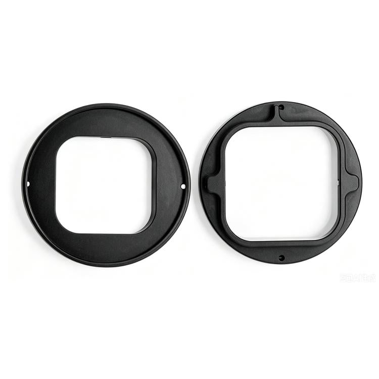 PULUZ 58mm UV Lens Filter Adapter Ring for GoPro MISSION 1 / 1 PRO, with Lens Cover, Filter Adapter Ring