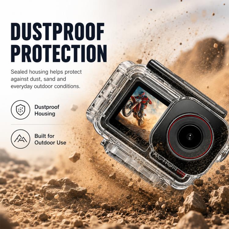 PULUZ 60m Waterproof Housing Diving Case for DJI Action 5 Pro / 4 / 3, For DJI Action 5 Pro / 4 / 3