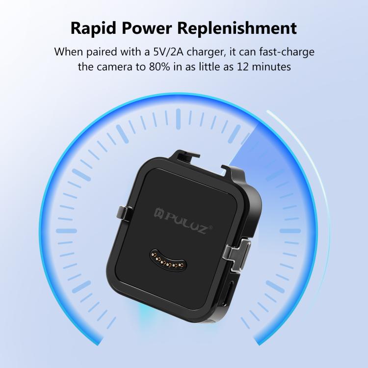 For Insta360 GO Ultra PULUZ Data Transmission Base Multifunctional Charging Base, Charging Base