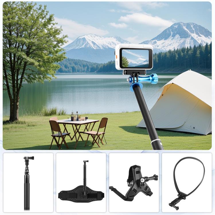 For Insta360 GO Ultra PULUZ Magnetic Metal Quick Release Base Mount, For Insta360 GO Ultra Zinc Alloy