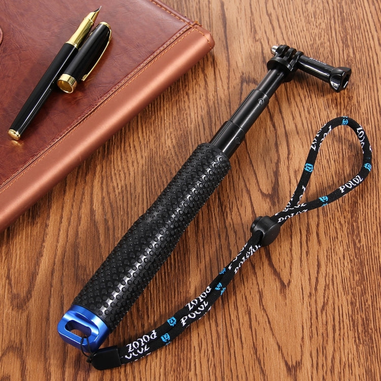 PULUZ Extendable Pole Monopod for GoPro HERO10 / HERO9 / HERO8 / HERO7 /6 /5, DJI Osmo Action, Length: 19-49cm