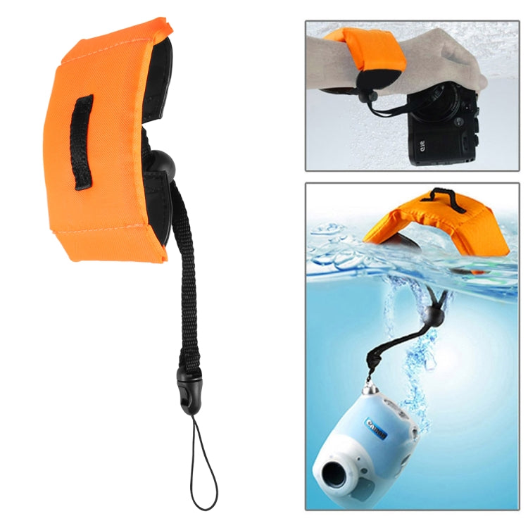 PULUZ Floating Bobber Wrist Strap for GoPro Hero12 Black / Hero11 /10 /9 /8 /7 /6 /5, Insta360 Ace / Ace Pro, DJI Osmo Action 4, Length: 20cm