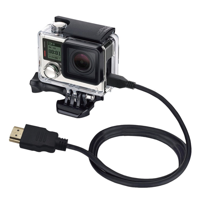 PULUZ 19-Pin HDMI to Micro HDMI Cable for GoPro, Sony, Canon, Nikon, Smartphones (1.5m)