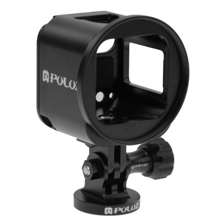 PULUZ Housing Shell CNC Aluminum Alloy Protective Cage Kit with Metal Wrench & Lens Cap & Screw & Tripod Adapter for GoPro HERO5 Session /HERO4 Session /HERO Session, For HERO4 Session