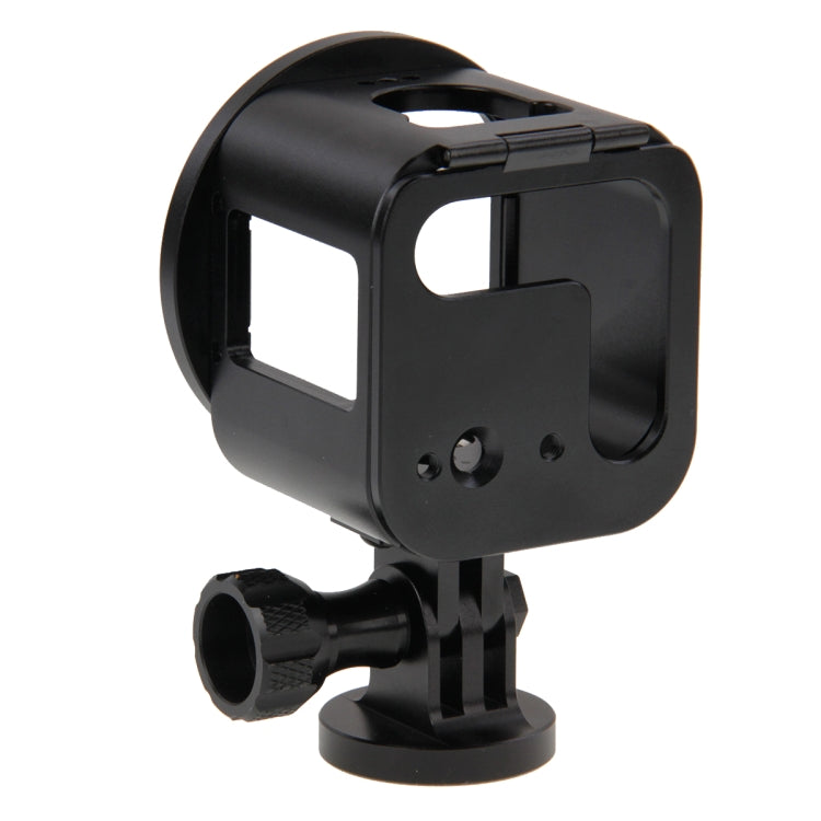 PULUZ Housing Shell CNC Aluminum Alloy Protective Cage Kit with Metal Wrench & Lens Cap & Screw & Tripod Adapter for GoPro HERO5 Session /HERO4 Session /HERO Session, For HERO4 Session