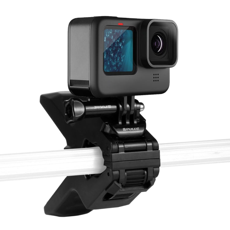 PULUZ Action Sports Cameras Jaws Flex Clamp Mount for GoPro, Insta360, DJI and Other Action Cameras, Jaws Mount