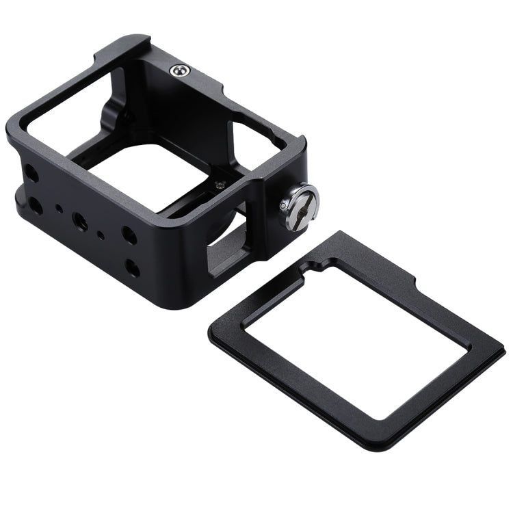 PULUZ Housing Shell CNC Aluminum Alloy Protective Cage with Insurance Frame & 52mm UV Lens for GoPro HERO(2018) /7 Black /6 /5, For HERO6 /5 Pull Frame UK Stock, For HERO6 /5 Pull Frame US Stock, For HERO6 /5 Pull Frame AE Stock, For HERO6 /5 Pull Fram...