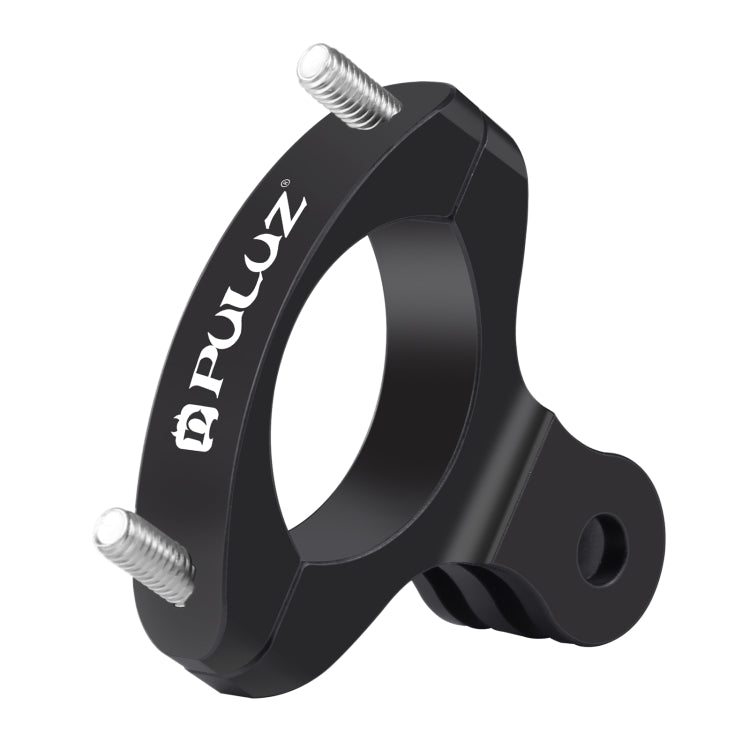 PULUZ Aluminum Bike Handlebar Mount for GoPro HERO12/11/10/9 & Action Cameras (Black)