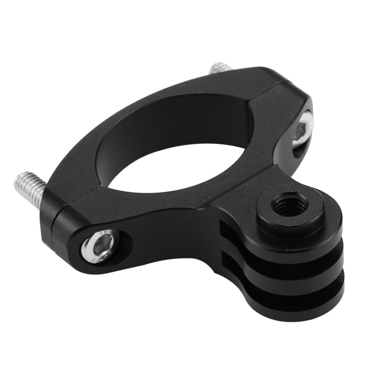 PULUZ Aluminum Bike Handlebar Mount for GoPro HERO12/11/10/9 & Action Cameras (Black)