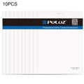 10 PCS PULUZ 33cm x 23.5cm Hang Hole Clear Front White Pearl Jewelry Zip Lock Packaging Bag(Size: XL), Size: XL