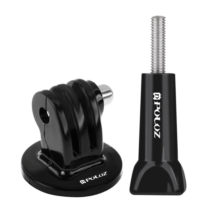 PULUZ Tripod Mount Adapter with Long Screw for GoPro HERO12/11/10/9 & Action Cameras