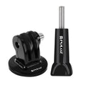 PULUZ Tripod Mount Adapter with Long Screw for GoPro HERO12/11/10/9 & Action Cameras